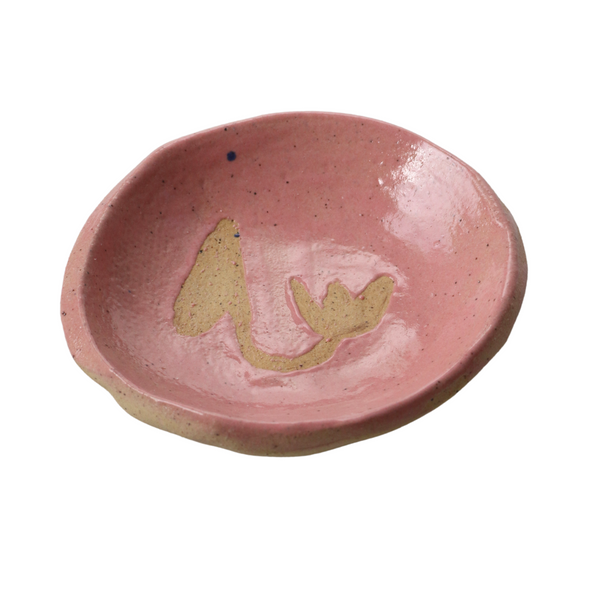 Dish No. 4 - Crabapple Design Ceramic Dish