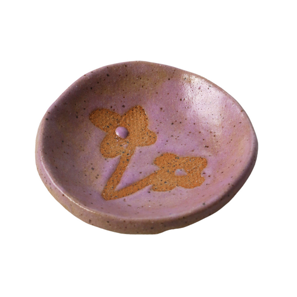 Dish No. 16 - Crabapple Design Ceramic Dish