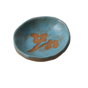 Dish No. 20 - Crabapple Design Ceramic Dish