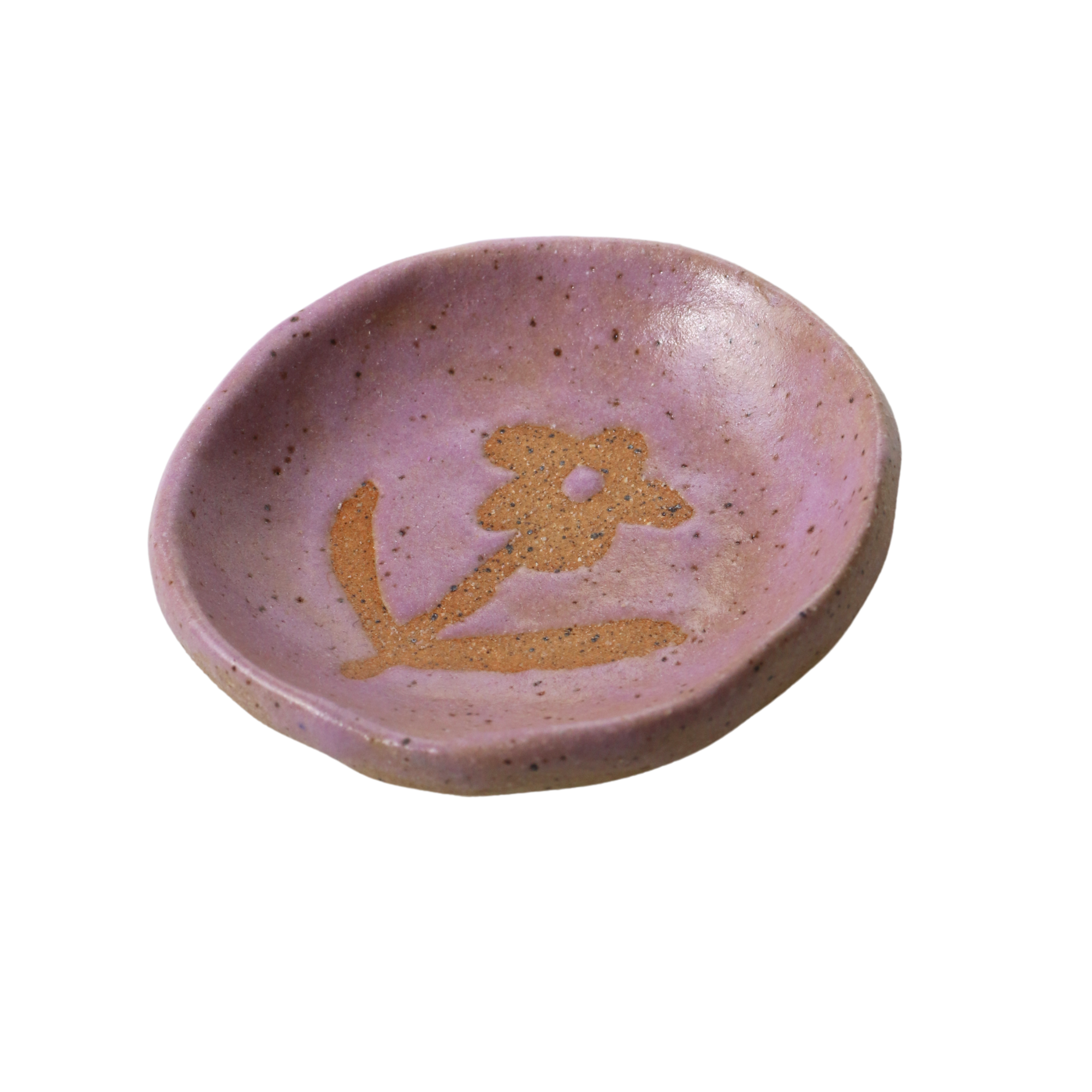 Dish No. 13- Crabapple Design Ceramic Dish