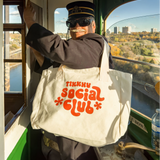 Tikkhu Social Club Oversized Tote