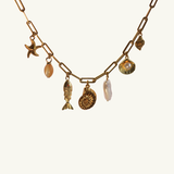 Coastal Queen Charm Necklace