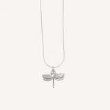 Dragonfly Pendant in Silver