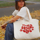 Tikkhu Social Club Oversized Tote