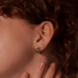 Triund Mini Studs in SIlver