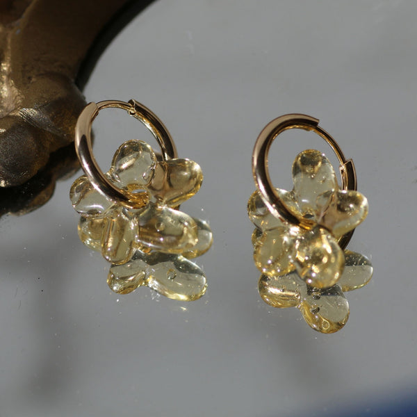 Delilah Hoops - Silver