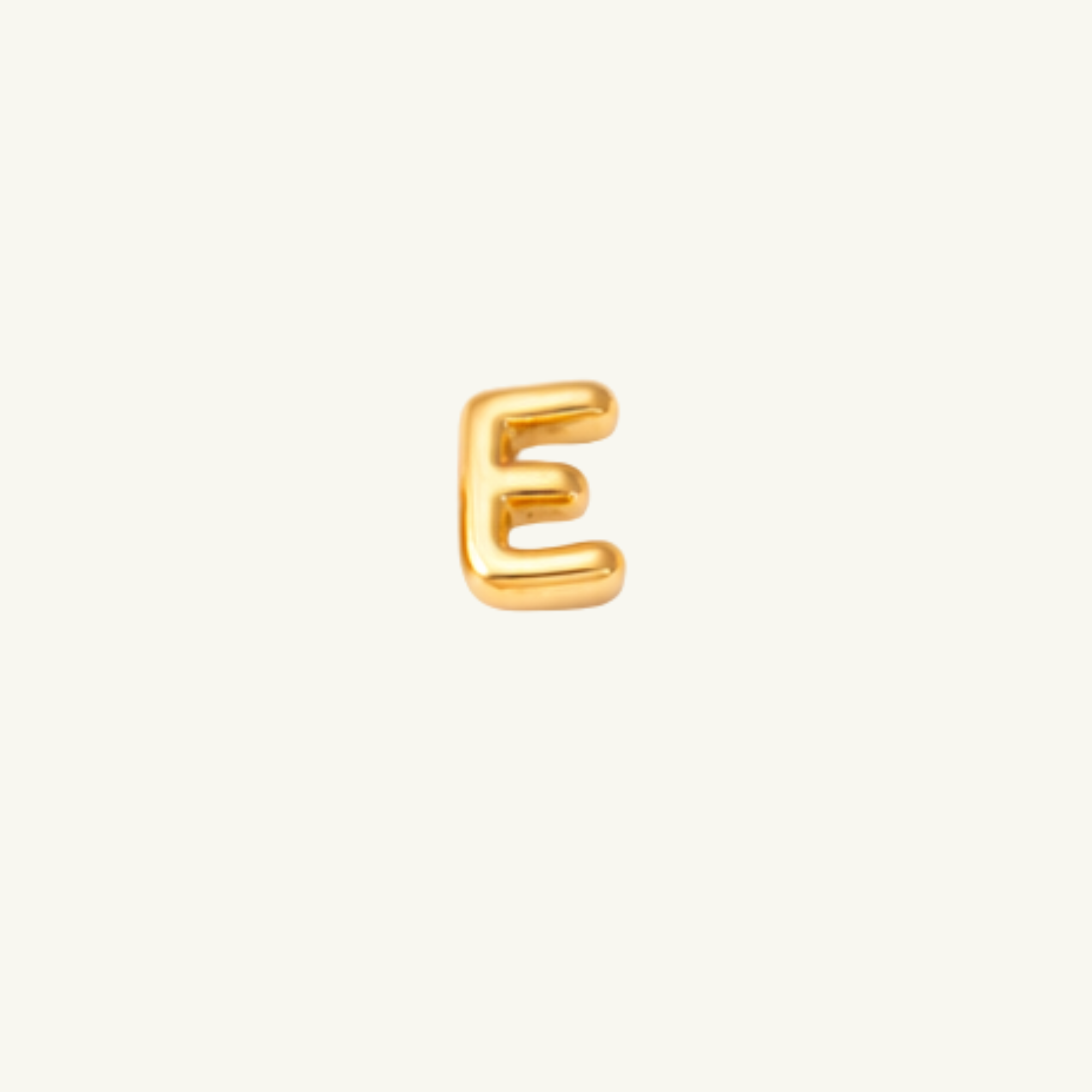 Baby Bubble Letter Stud