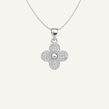 Eliana Necklace in Silver