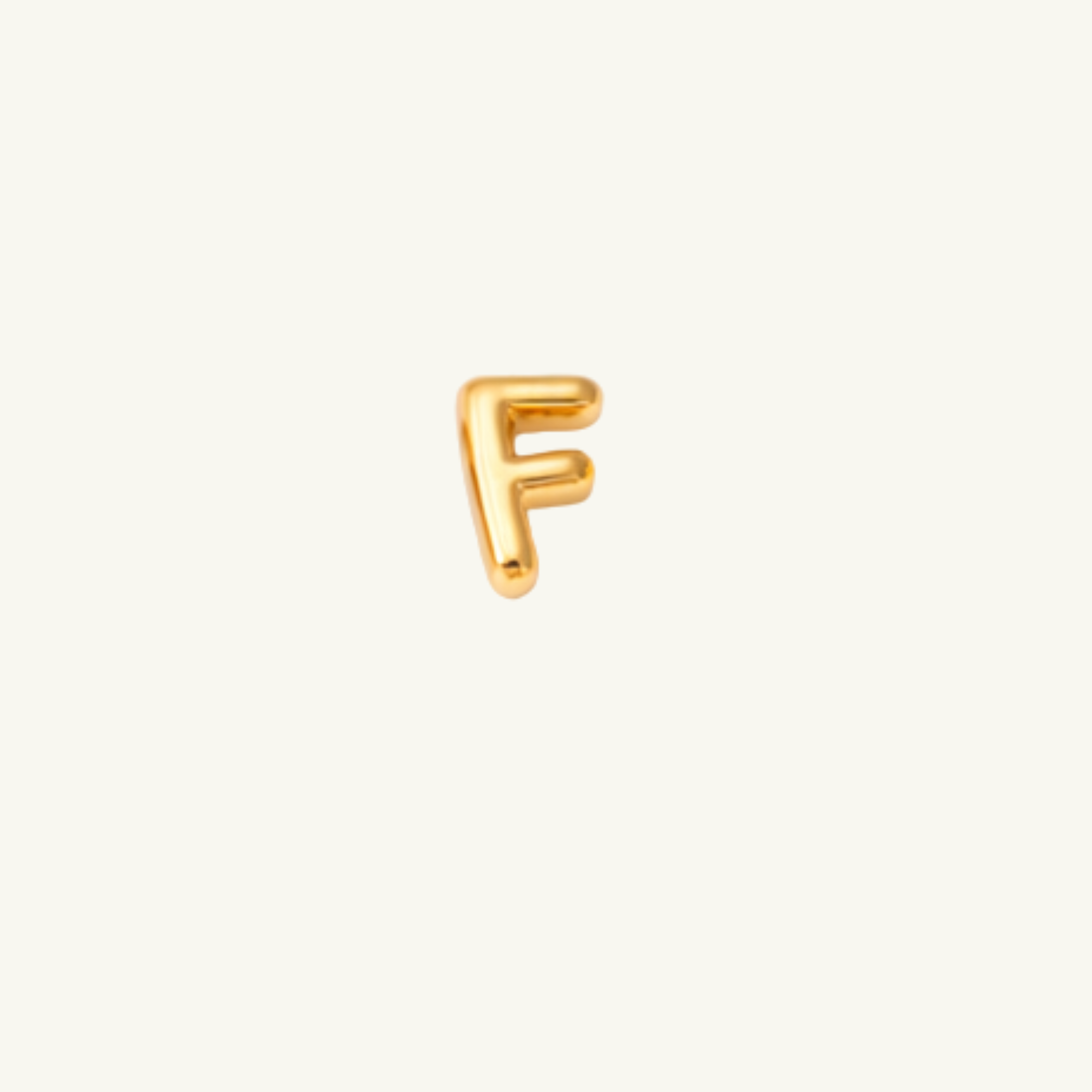 Baby Bubble Letter Stud
