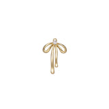 Gold Bow 1 Charm