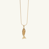 Goldie Fish Necklace