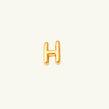 Baby Bubble Letter Stud