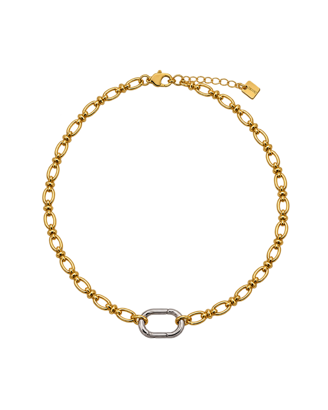 Roux Duo Carabiner Necklace