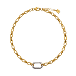 Roux Duo Carabiner Necklace