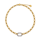 Roux Duo Carabiner Necklace