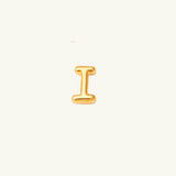 Baby Bubble Letter Stud