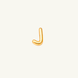 Baby Bubble Letter Stud
