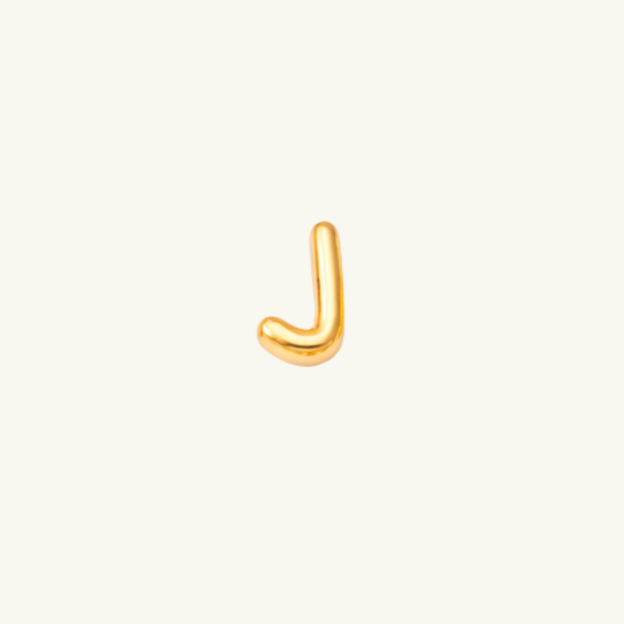 Baby Bubble Letter Stud