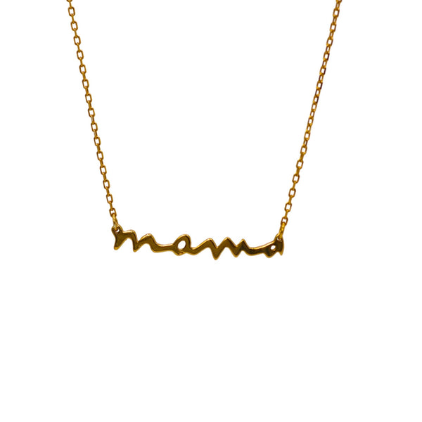 Mama Necklace - Gold