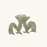 Mini Squiggle Clip Lime