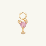 Pink Martini Hoop Charm