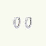 Pippa Hoops in Silver