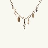 Protection Charm Necklace - Gold Edition