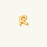 Baby Bubble Letter Stud
