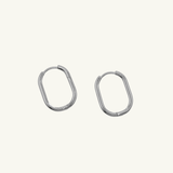 Roo Hoops in Silver