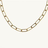 Large Paperclip Gold