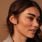 Aura Monarch Studs in Silver