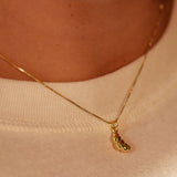 Croissant Necklace