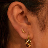 Croissant Studs