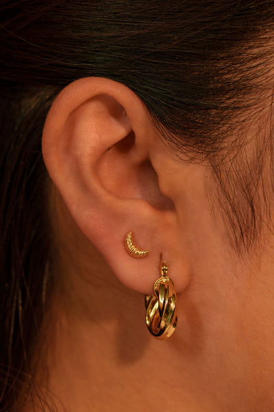 Croissant Studs