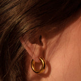 Fornida Hoops in Silver