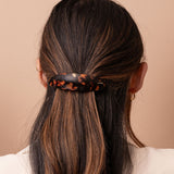 Arch Barette in Dark Tortoise