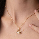 Odette Swan Pendant