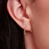 Kira Huggies in Silver