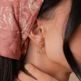 Golden Cherry Studs