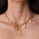 Protection Charm Necklace - Gold Edition