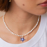 Starfish Pearl Necklace
