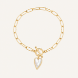 Coeur Toggle Bracelet