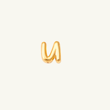 Baby Bubble Letter Stud