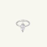 Victoria Adjustable Ring in Silver