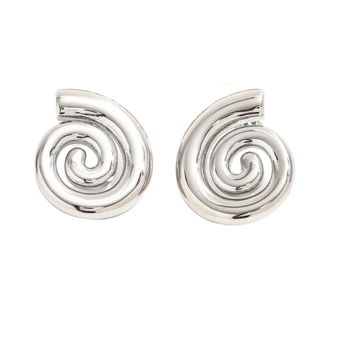 Whirl Studs - Silver