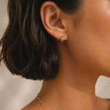 Pippa Hoops in Silver