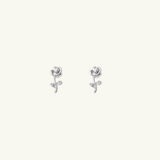 Can I Call You Rose Studs in Silver