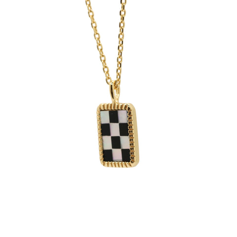 Checkmate Necklace