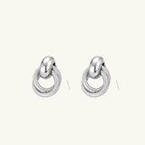 Citadel Earrings in Silver