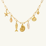 Coastal Queen Charm Necklace